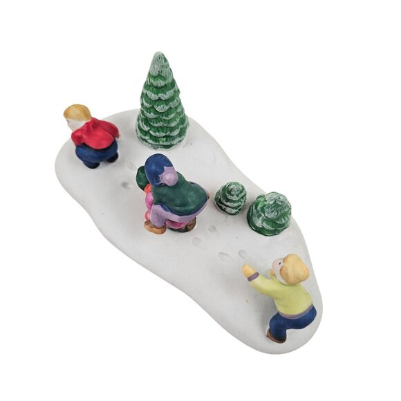 Lemax Figurine Playing Lead Frog Porcelain Christmas Decor Vintage Holiday - Picture 8 of 10